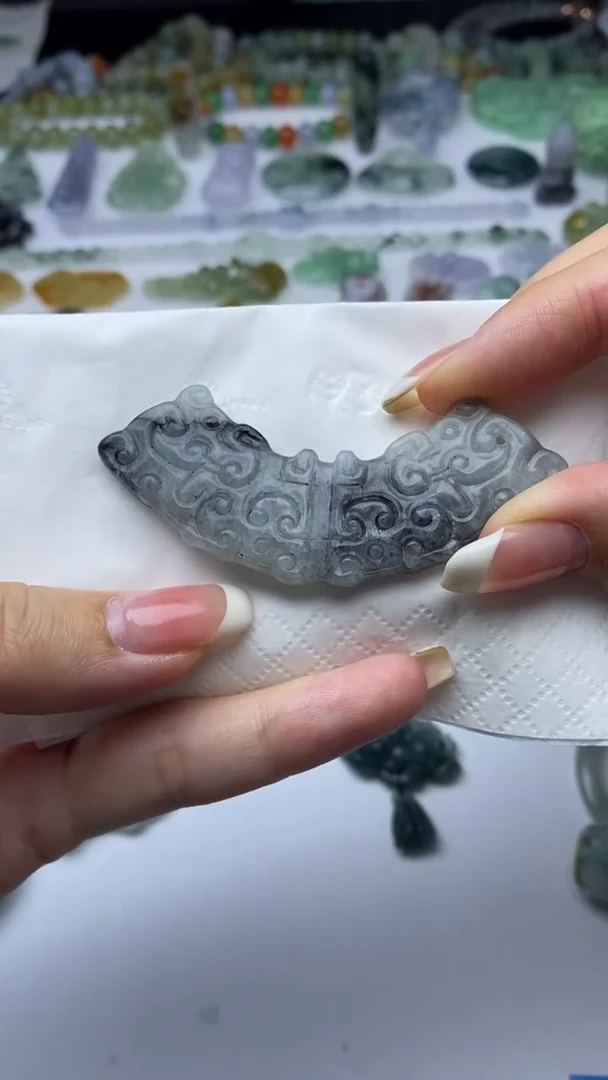 未镶嵌定制翡翠毛货定制不退不换