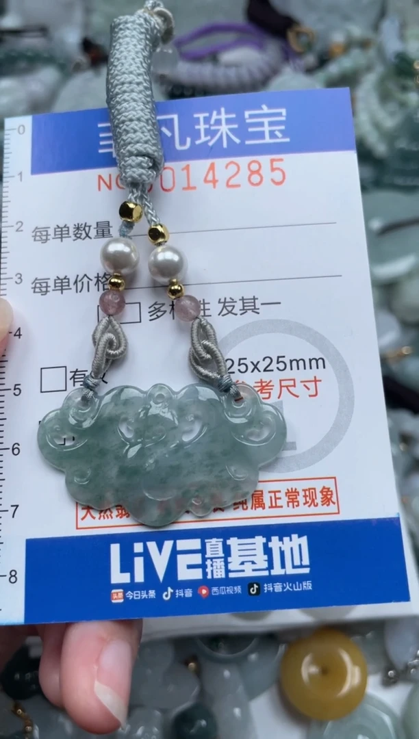 颈饰未镶嵌翡翠14285