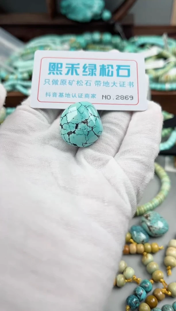 未镶嵌绿松石松石2869