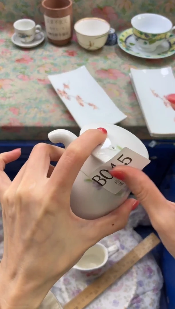 瓷片豆*       B045