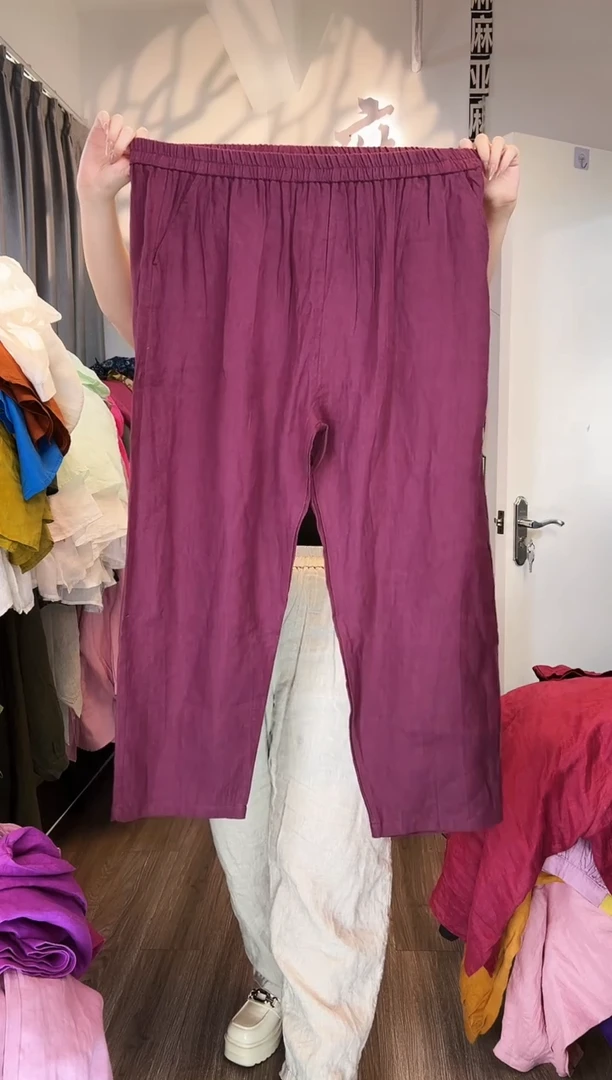 亚麻汉麻苎麻大码女装。