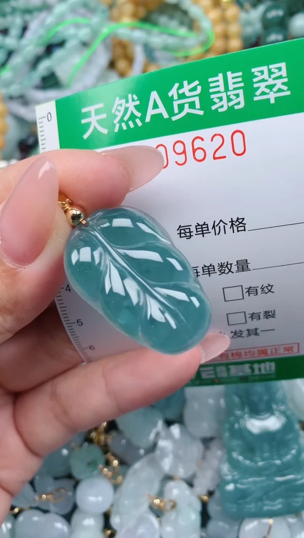 翡翠未镶嵌颈饰.0009620