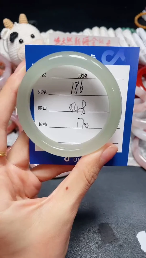 未镶嵌石英质玉手镯186