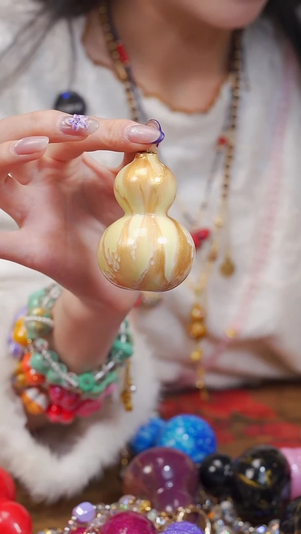 584漆艺工艺小葫芦29.9