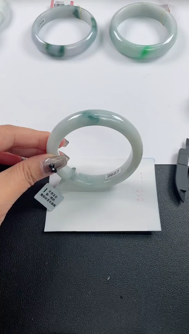 未镶嵌手镯翡翠基地发货H8987 54+