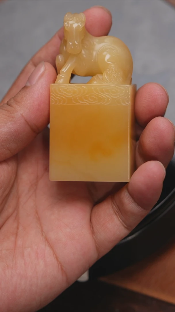 寿山石印石儿****姜寿山石寿山石寿山石