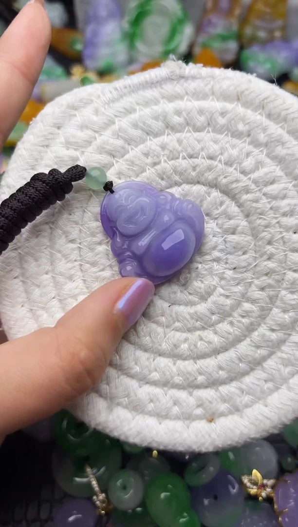 颈饰未镶嵌翡翠缅甸翡翠吊坠