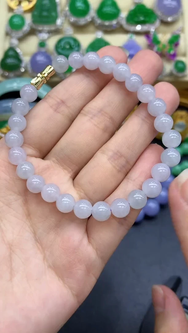 未镶嵌手串翡翠163-中国好珍宝