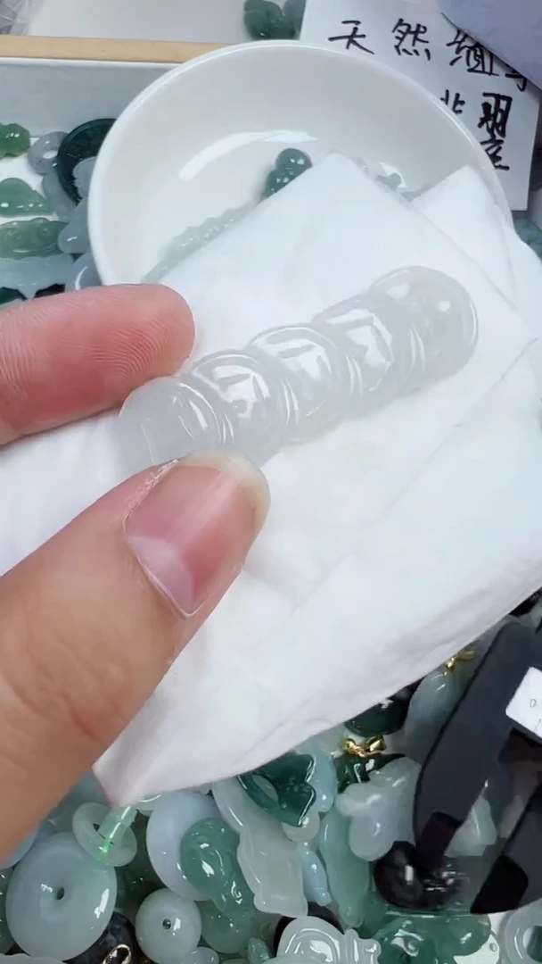散珠翡翠816号链接，A货翡翠