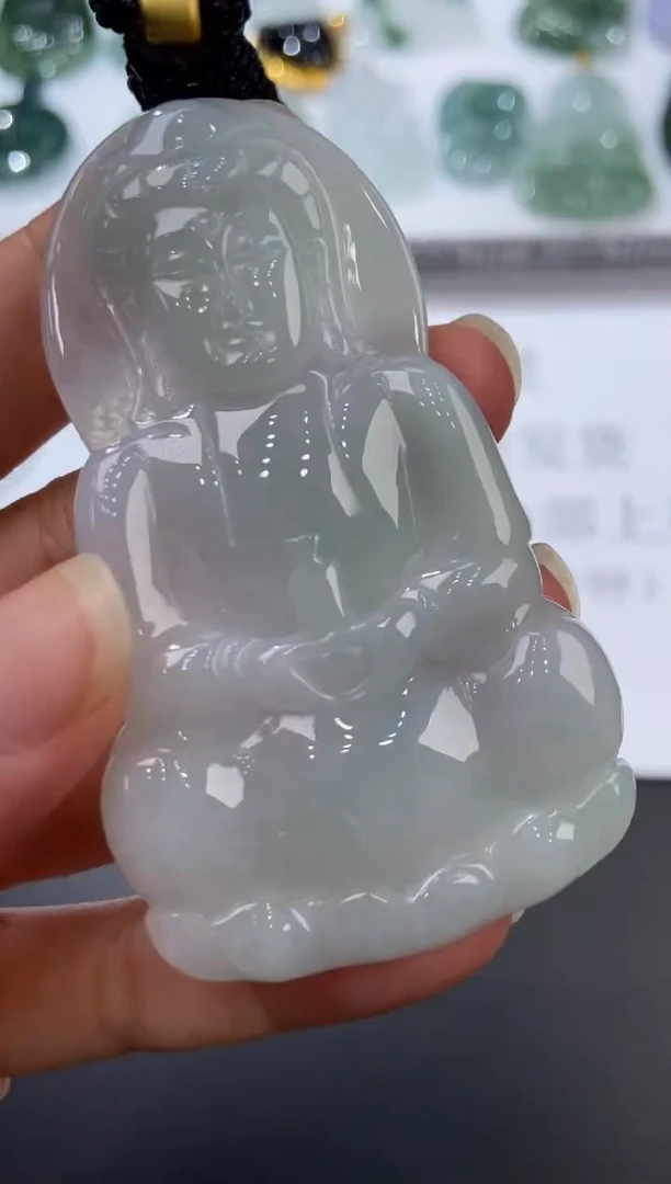 未镶嵌挂件翡翠379619  多人