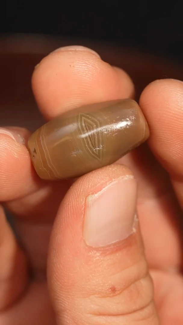 未镶嵌颈饰玛瑙/玉髓冲赛康胡子哥，DIY一119