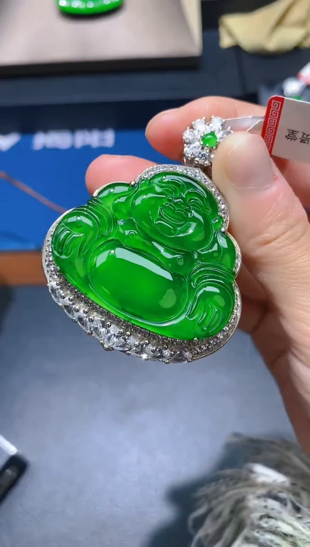 【闪购商品】翡翠颈饰未镶嵌天然A货翡翠r15