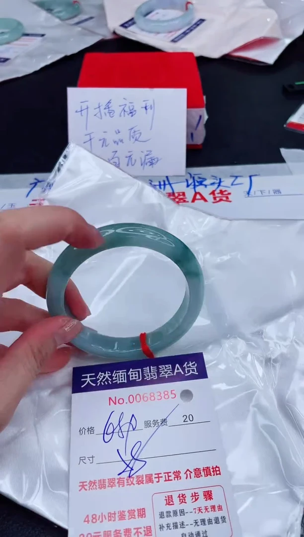 未镶嵌手镯翡翠680
