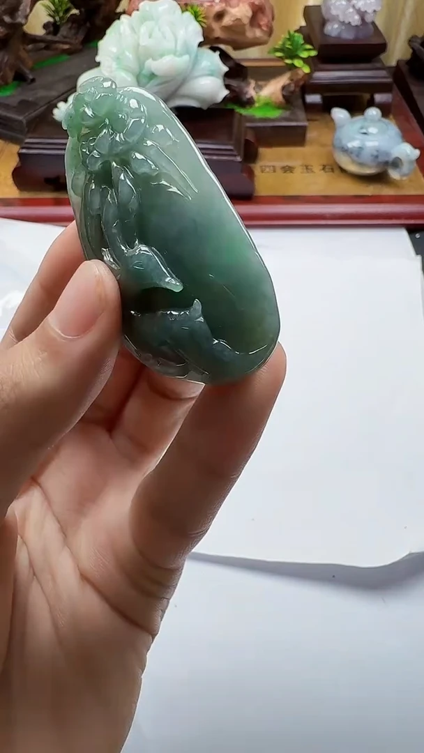 吊坠(不含链)未镶嵌翡翠1