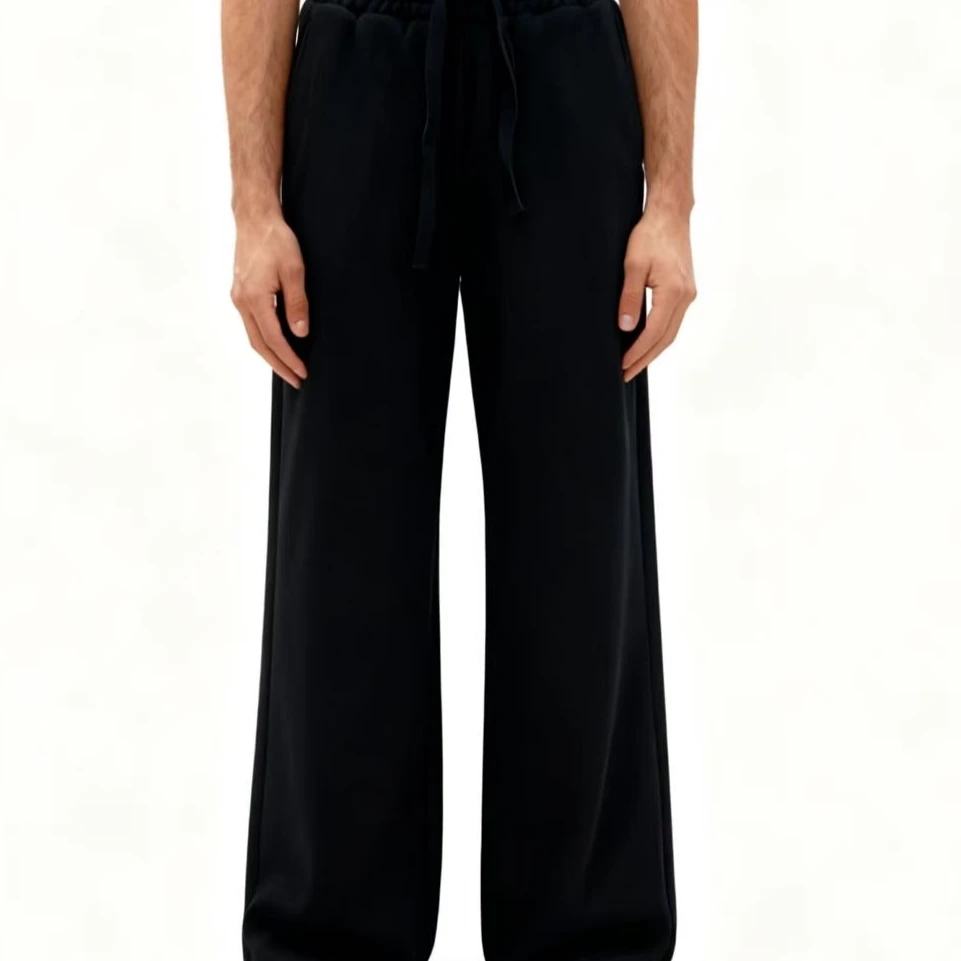 重磅 纯棉 超厚实 休闲直筒裤  4