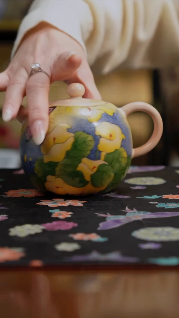 杯景德镇陶瓷杯碗柴烧多人