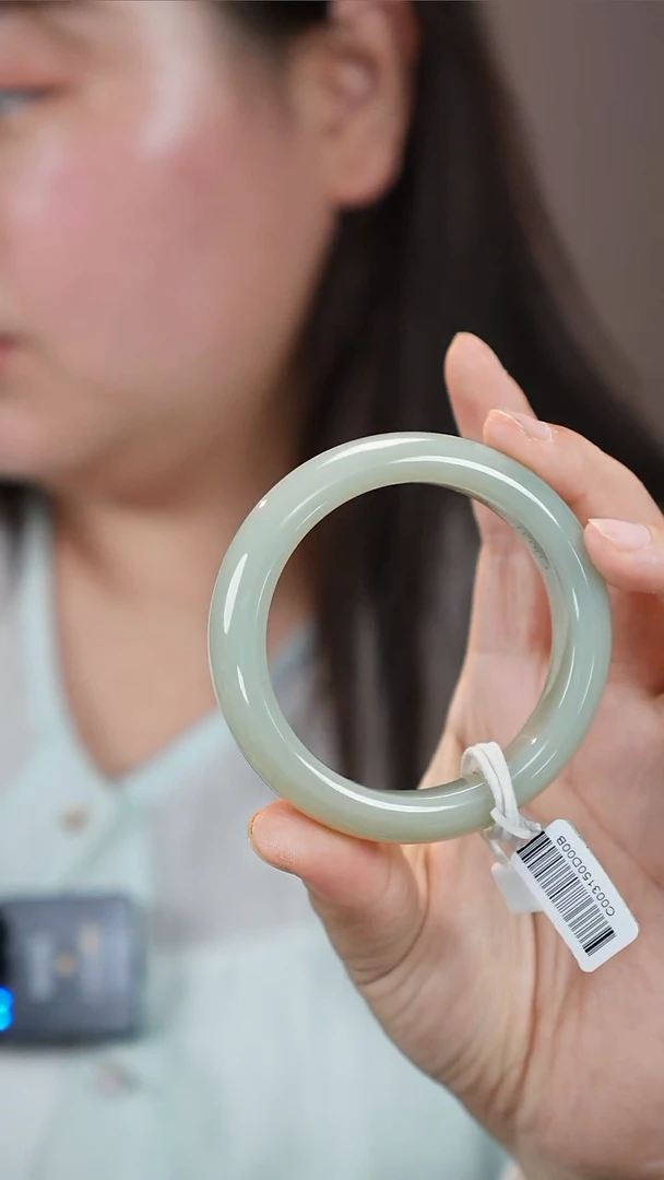 和田玉手镯未镶嵌62【柚子来啦】和田玉拍一发一55