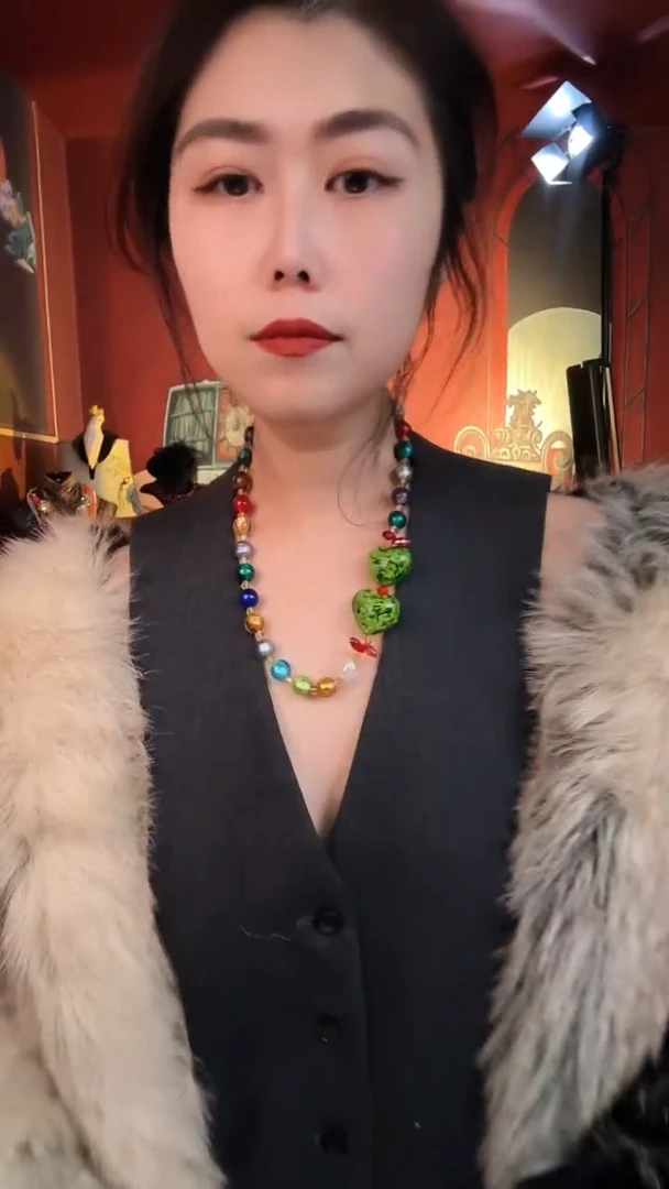 合金无合金无孤品不折腾系列绿色爱心彩色项链不退