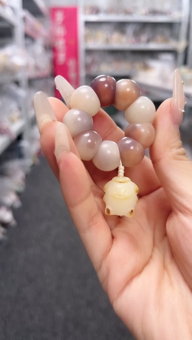 把件菩提根/象牙果【杏林14mm】菩提根蒜瓣手捻 @@CP013-328