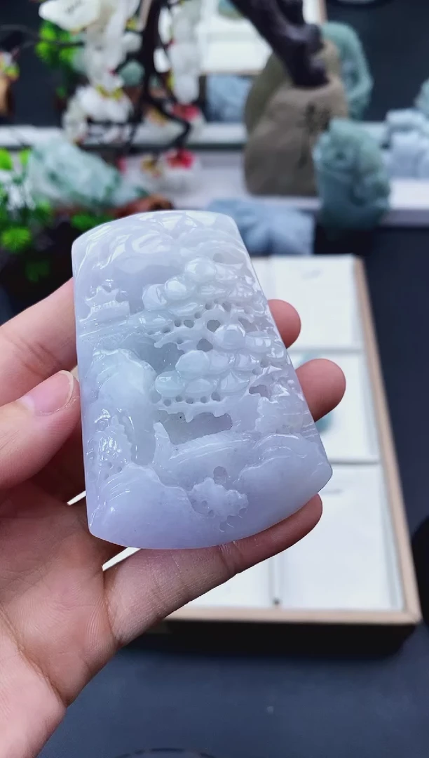 颈饰未镶嵌翡翠天然缅甸A货翡翠