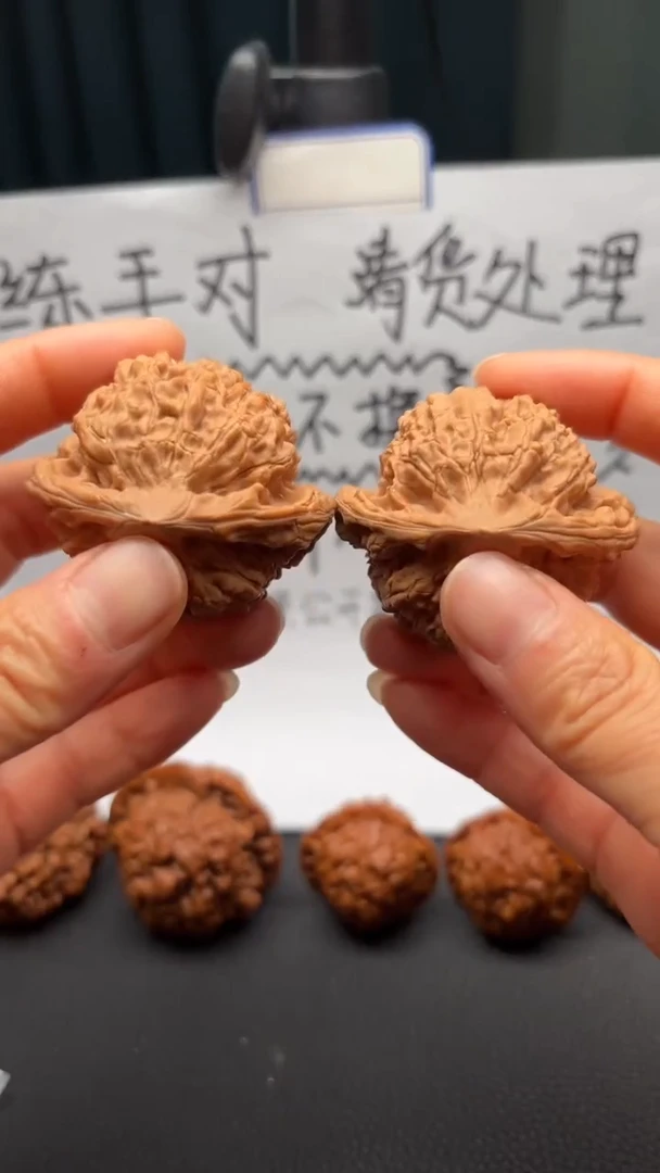 把件文玩核桃3官帽