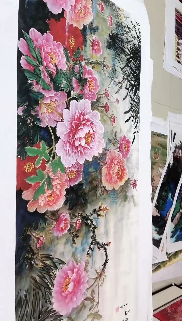 国画九霄甄选国画作品zhb08