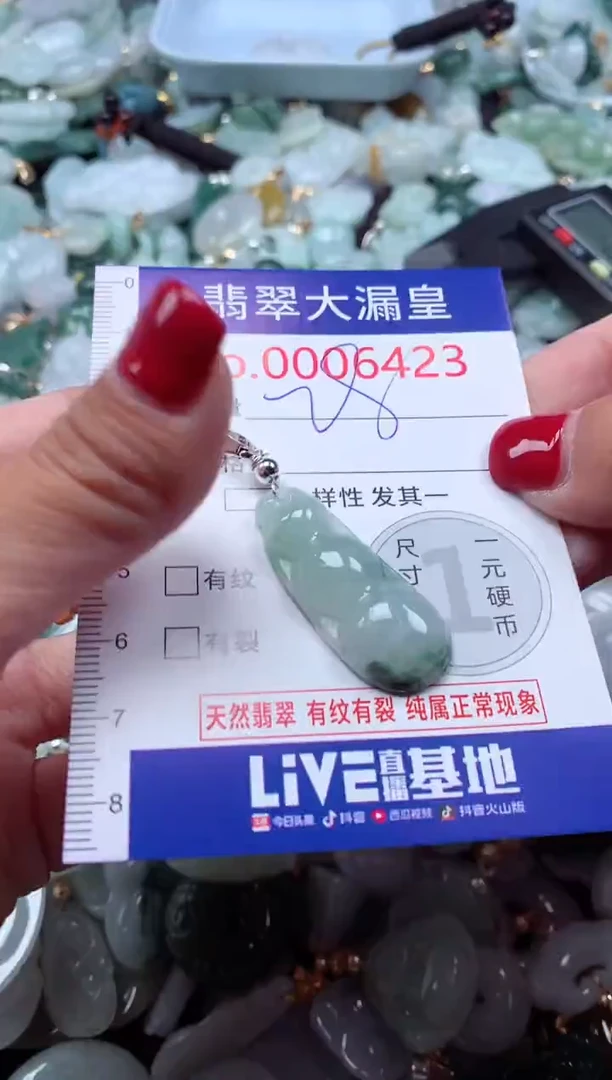 颈饰未镶嵌翡翠6423