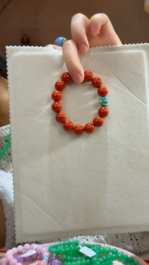 未镶嵌手串南红玛瑙天然南红手串