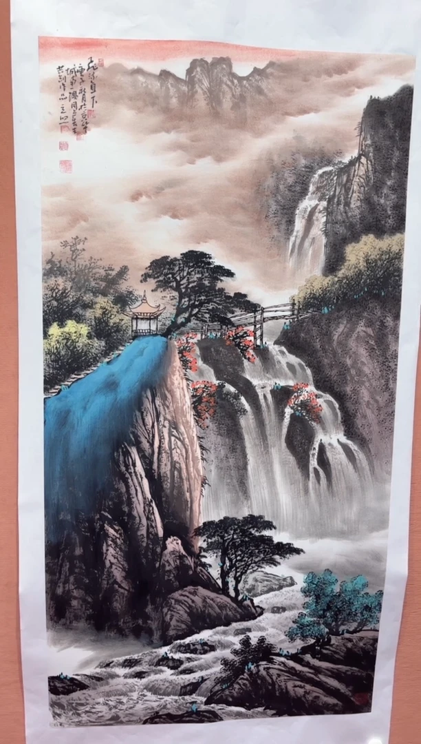 国画师立照老师国画作品