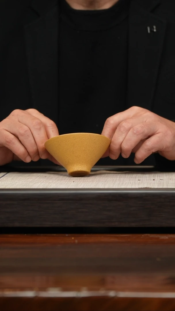 【闪购商品】紫砂茶壶黄金段斗笠杯