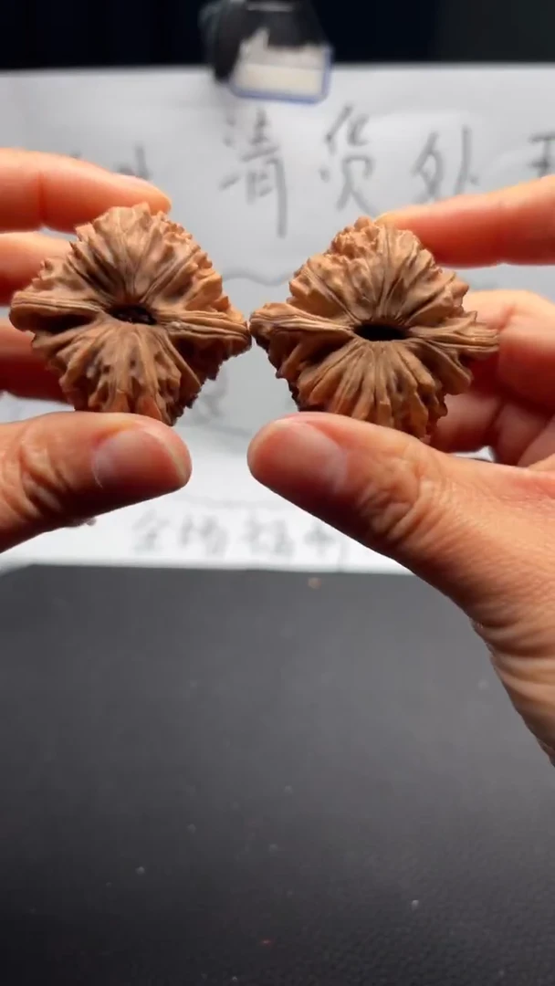 吊坠文玩核桃019四座楼