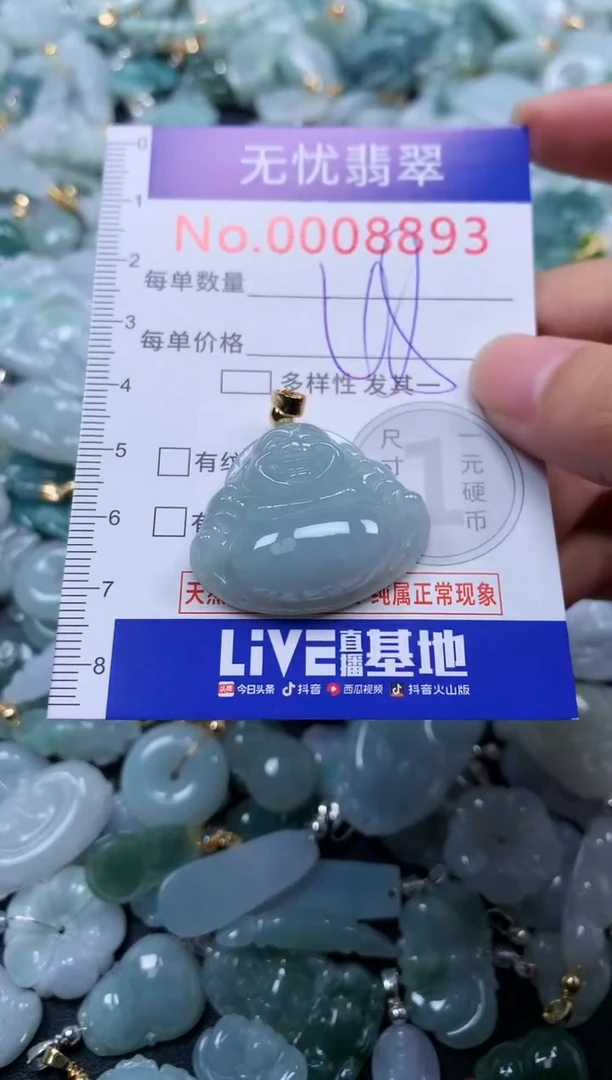 颈饰未镶嵌翡翠8893