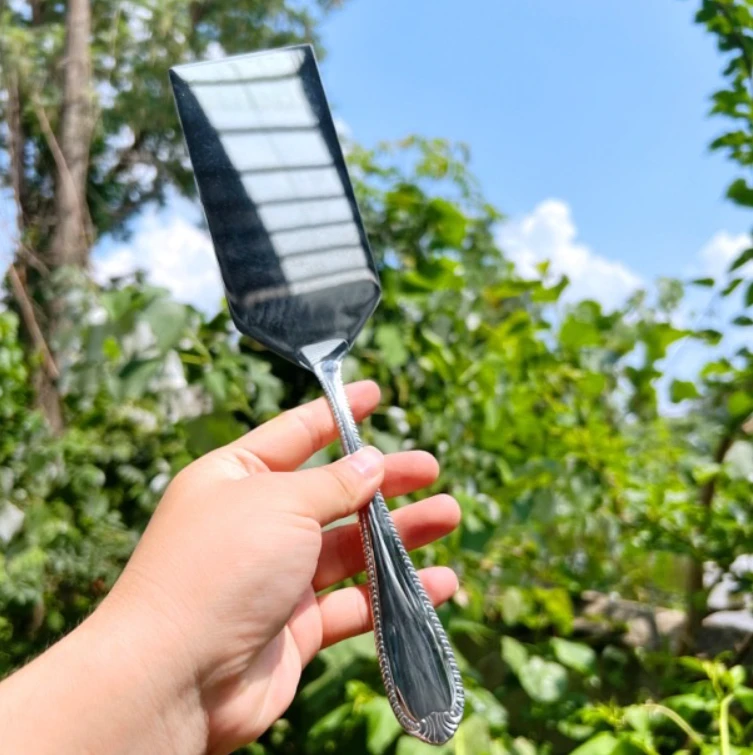 里德花边方形蛋糕铲一支
