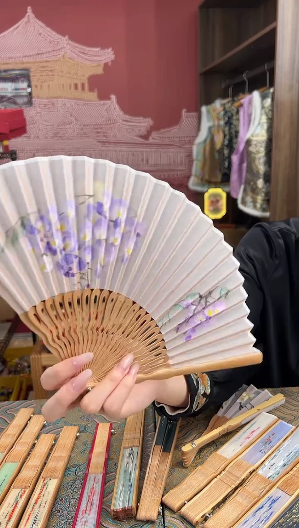 【闪购商品】刺绣苏绣非遗双面绣折扇