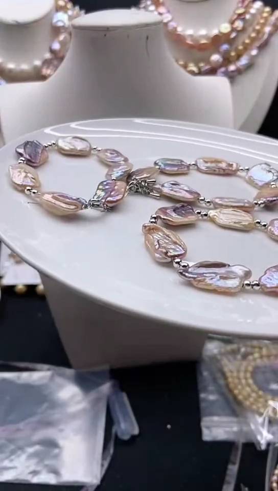 颈饰未镶嵌淡水珍珠1