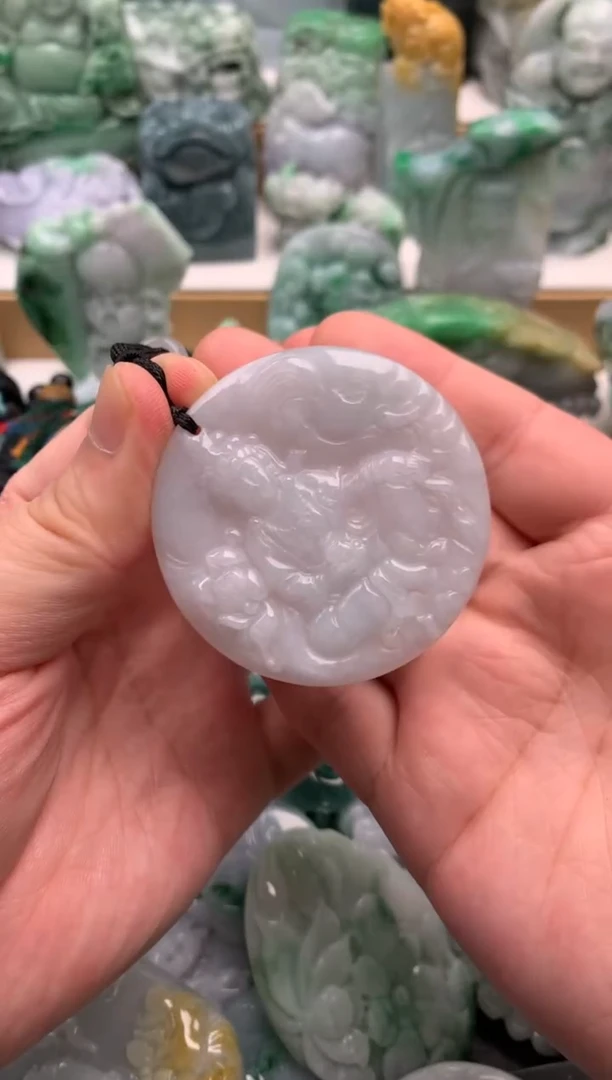 吊坠(不含链)未镶嵌翡翠1