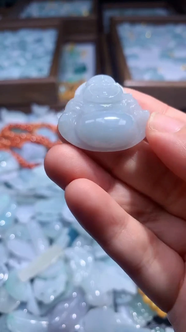 翡翠未镶嵌颈饰翡翠A货（不含链）