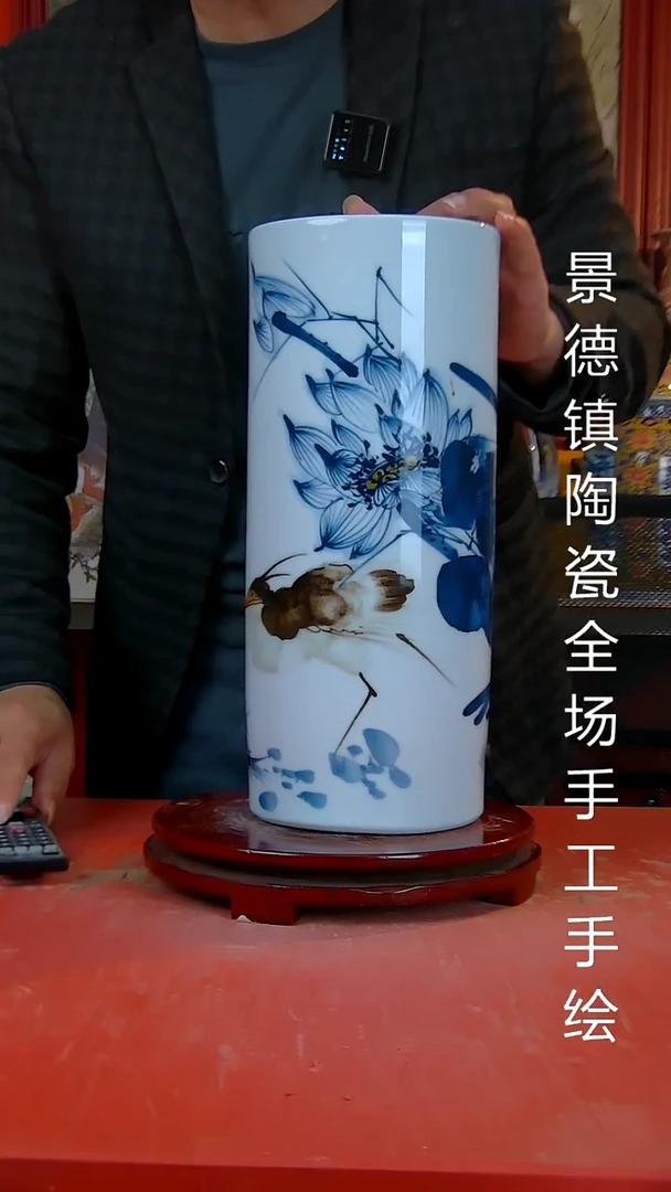 摆件景德镇陶瓷 全场手工手绘