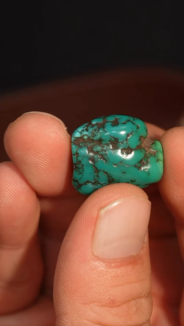 未镶嵌绿松石颈饰冲赛康胡子哥，DIY一147