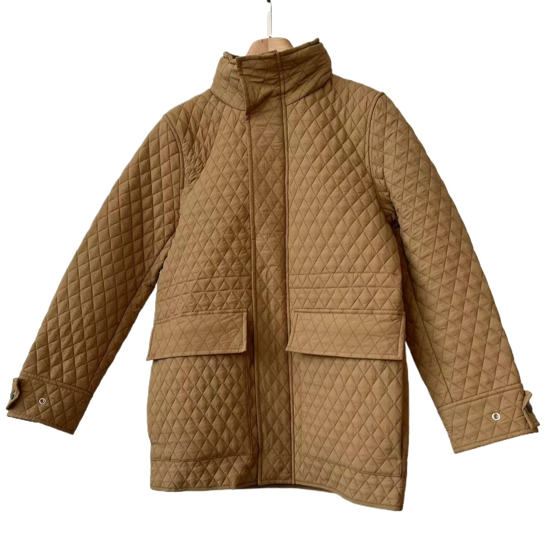 清--英单 | 英伦风绗缝尼龙棉服198