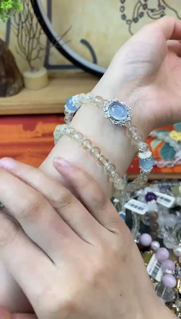 【闪购商品】黄晶手链未镶嵌349手串