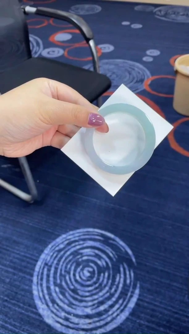 未镶嵌手镯定制翡翠微*正圈SZDZSXCZB3分单2