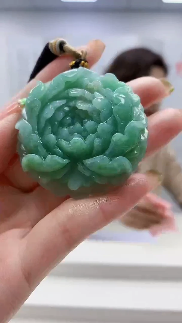 未镶嵌定制翡翠4829ry-毛货挂件96