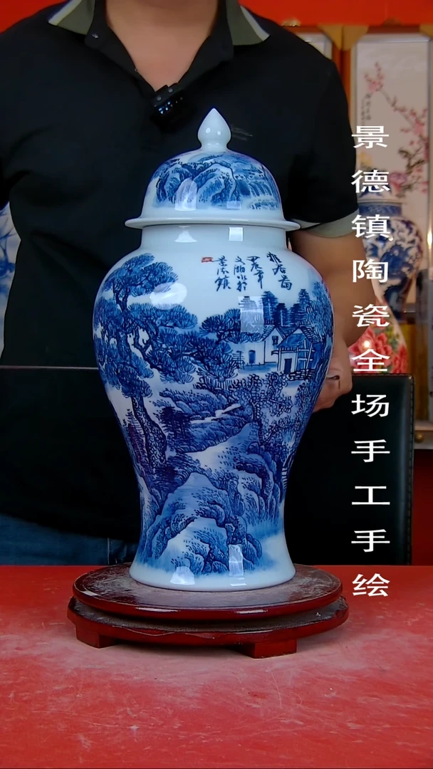 摆件景德镇陶瓷 全场手工手绘24