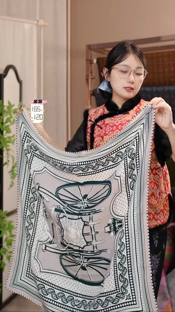 蚕丝丝毛丝巾90*90