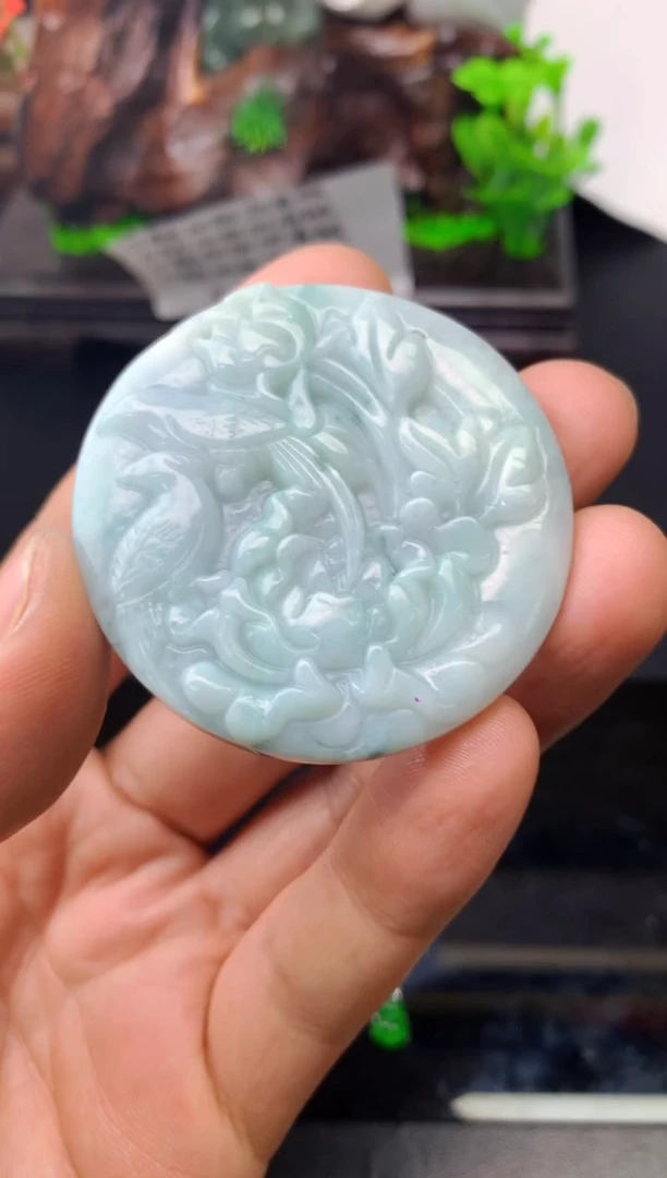 颈饰未镶嵌翡翠汤****”挂件