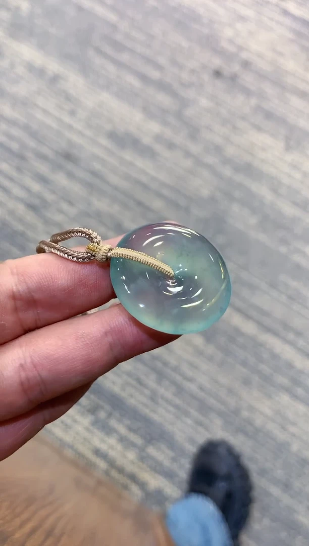 翡翠未镶嵌颈饰天然A货翡翠