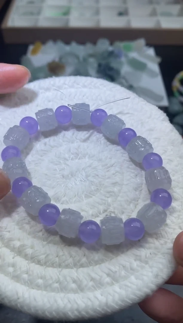 定制翡翠未镶嵌翡翠毛货~