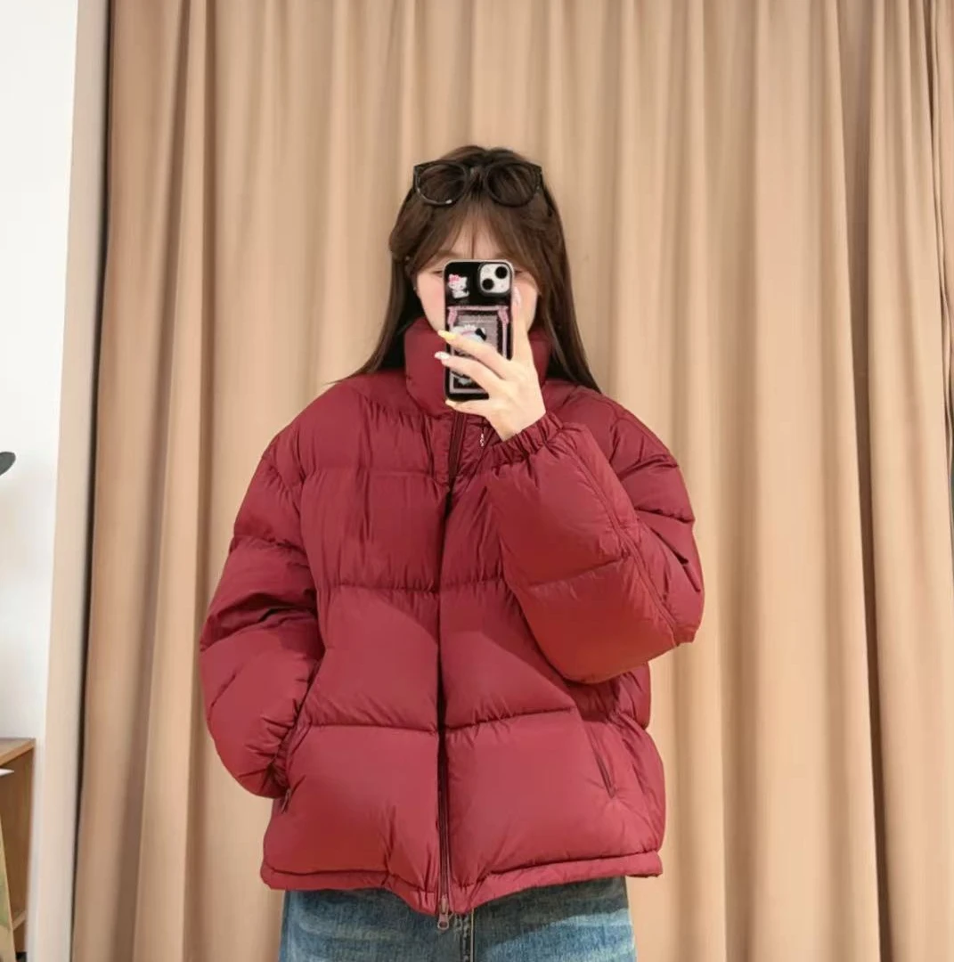 13571余小鱼【进阶初雪】三色立领拉链时尚休闲简约冬羽绒服女装