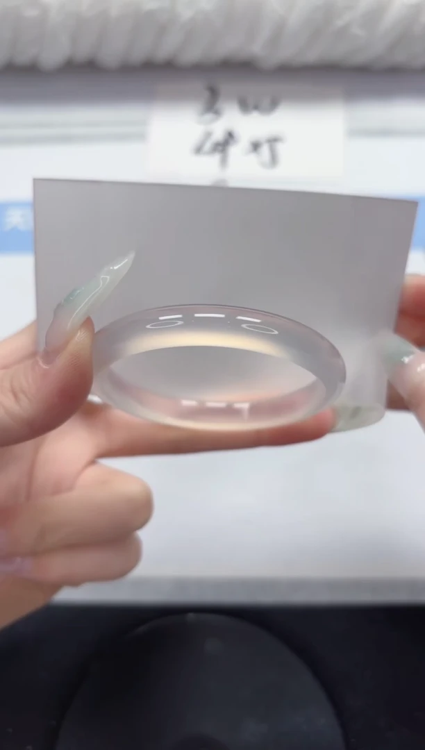 石英质玉手镯未镶嵌A371-52.5